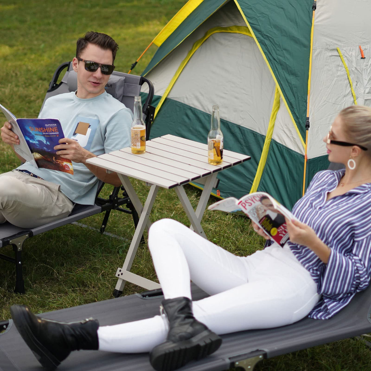 Lightweight Aluminum Folding Camping Table E264