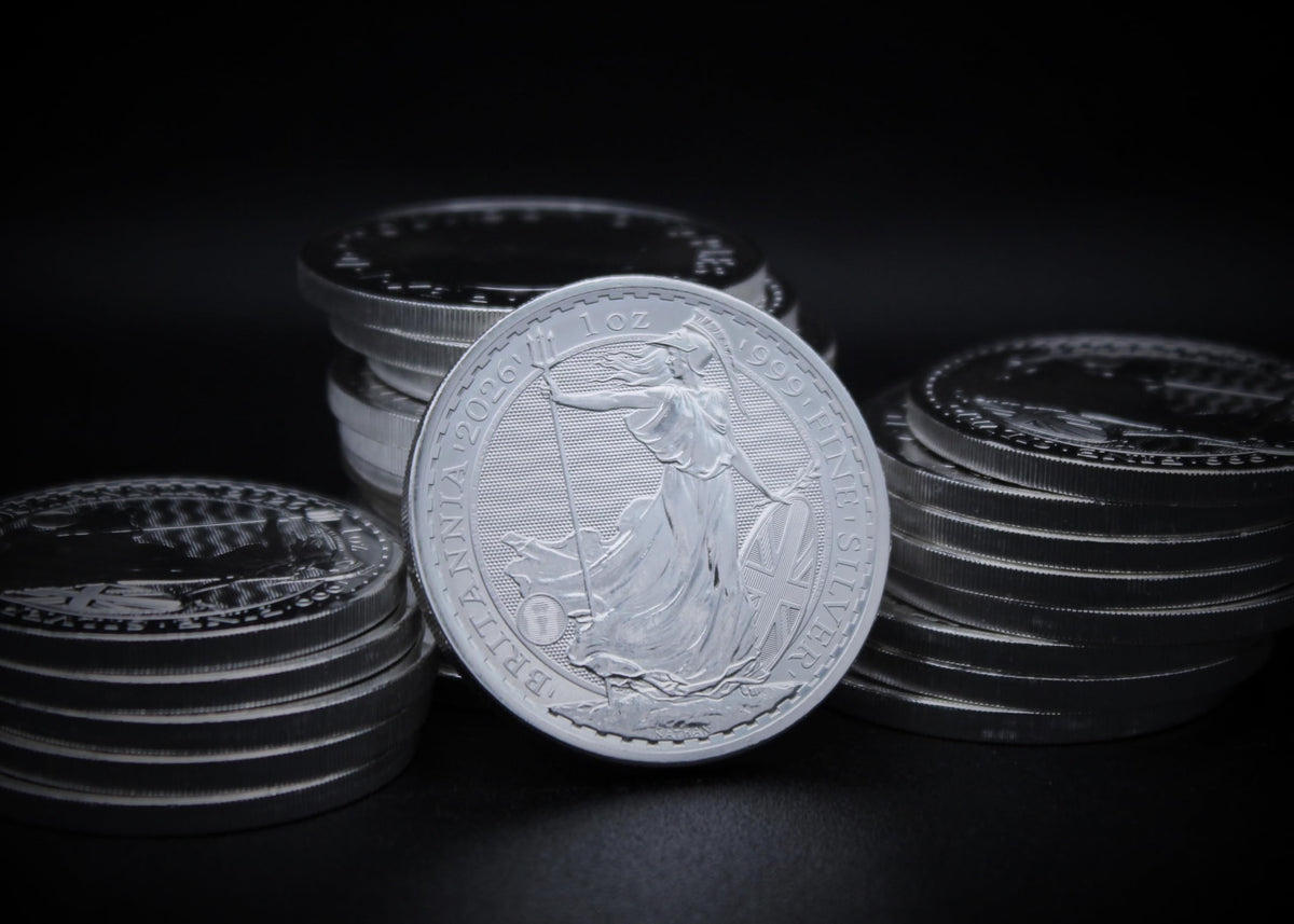 1 oz British Silver Britannia Coin Brilliant Uncirculated Q65224