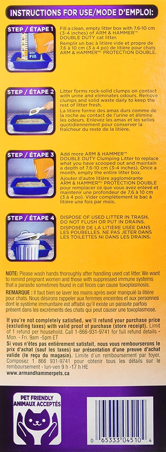 Double Duty Cat Litter Y4777
