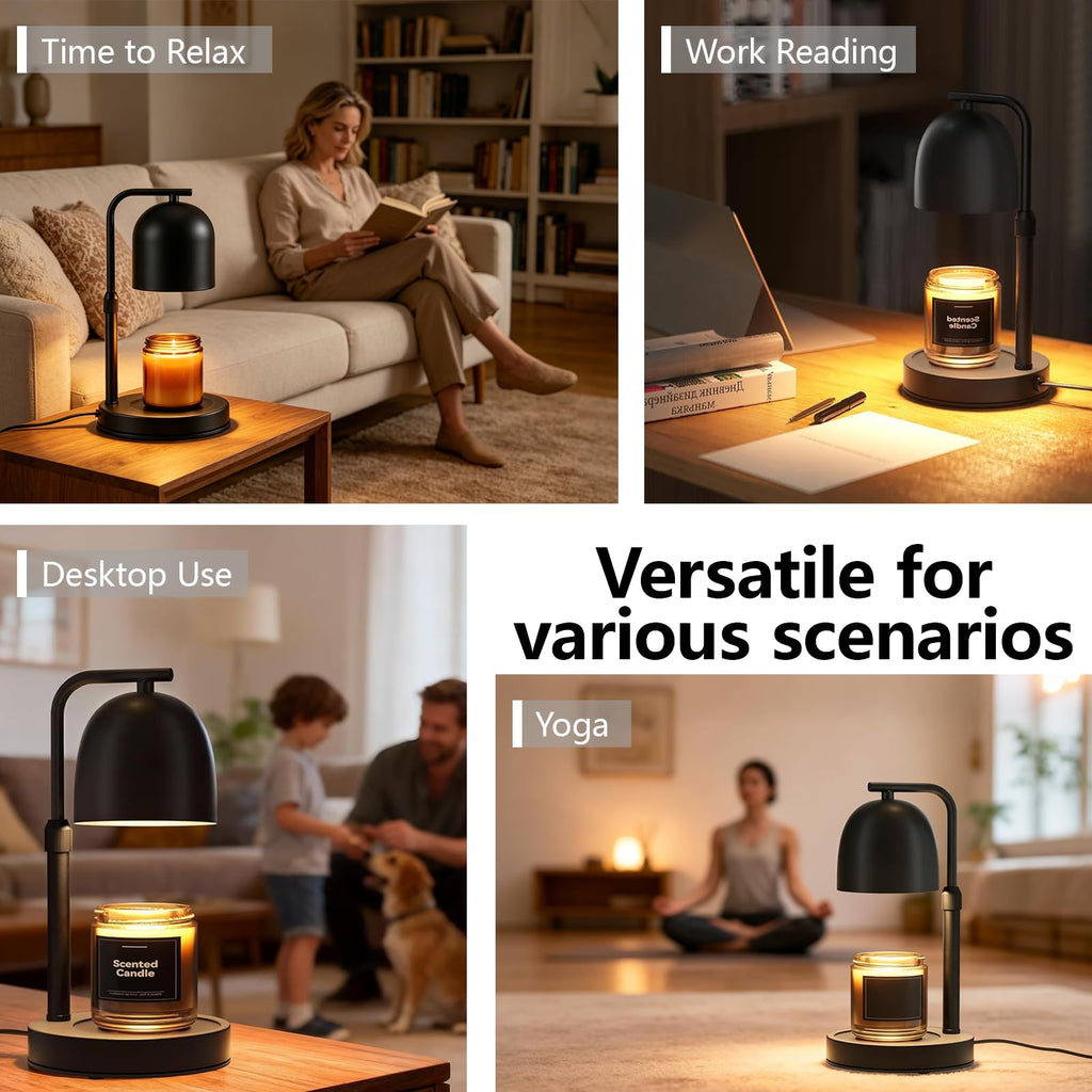 Adjustable Height App Controlled Candle Warmer Lamp with Timer C288734