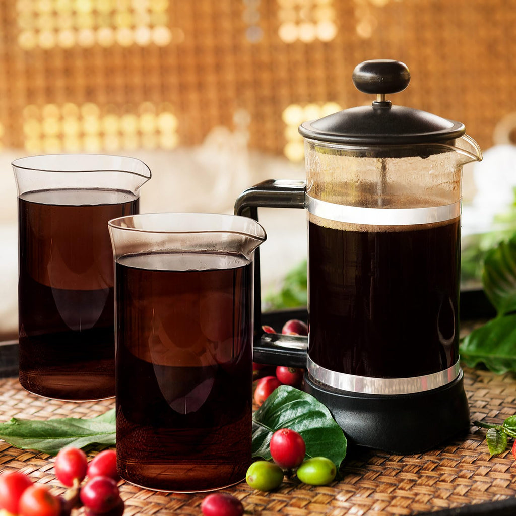 2 Pcs Borosilicate Glass French Press Replacement, 34 oz D43187