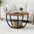 Round Coffee Table with Storage G890