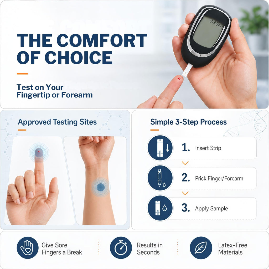 Blood Glucose Test Strips 100 Strips A205881
