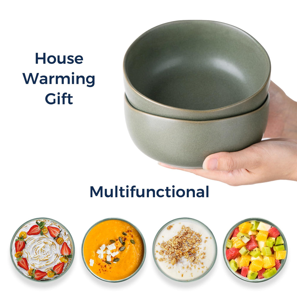 28oz Stoneware Cereal Bowls Set of 4 S105662