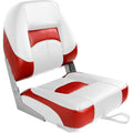 Two Tone Low Back Folding Boat Seat W140