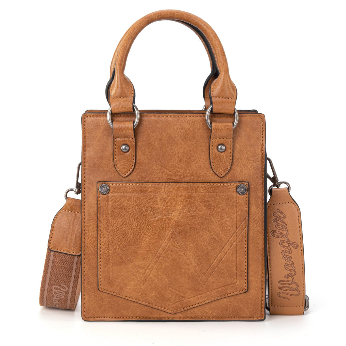 Embossed Fringe Crossbody Purse K441584