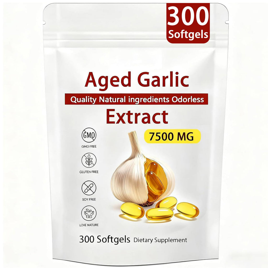 300 Count Garlic Supplement Softgels M746784