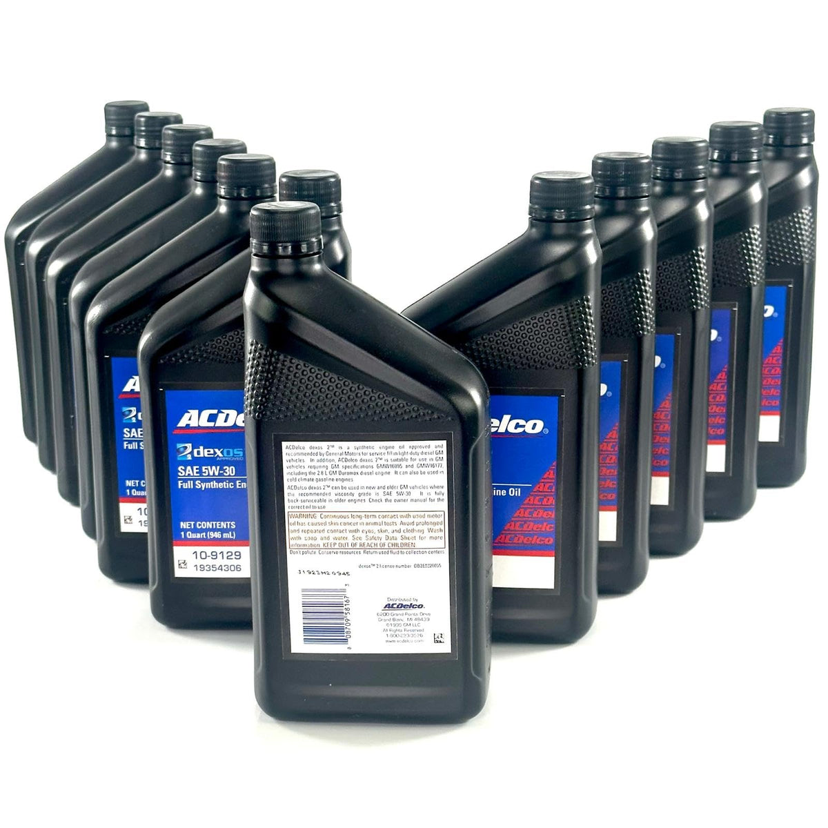 Full Synthetic 5W-30 Motor Oil Case of 12 Quarts C22339