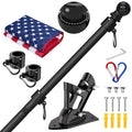 5FT Stainless Steel Flag Pole with Holder O82737
