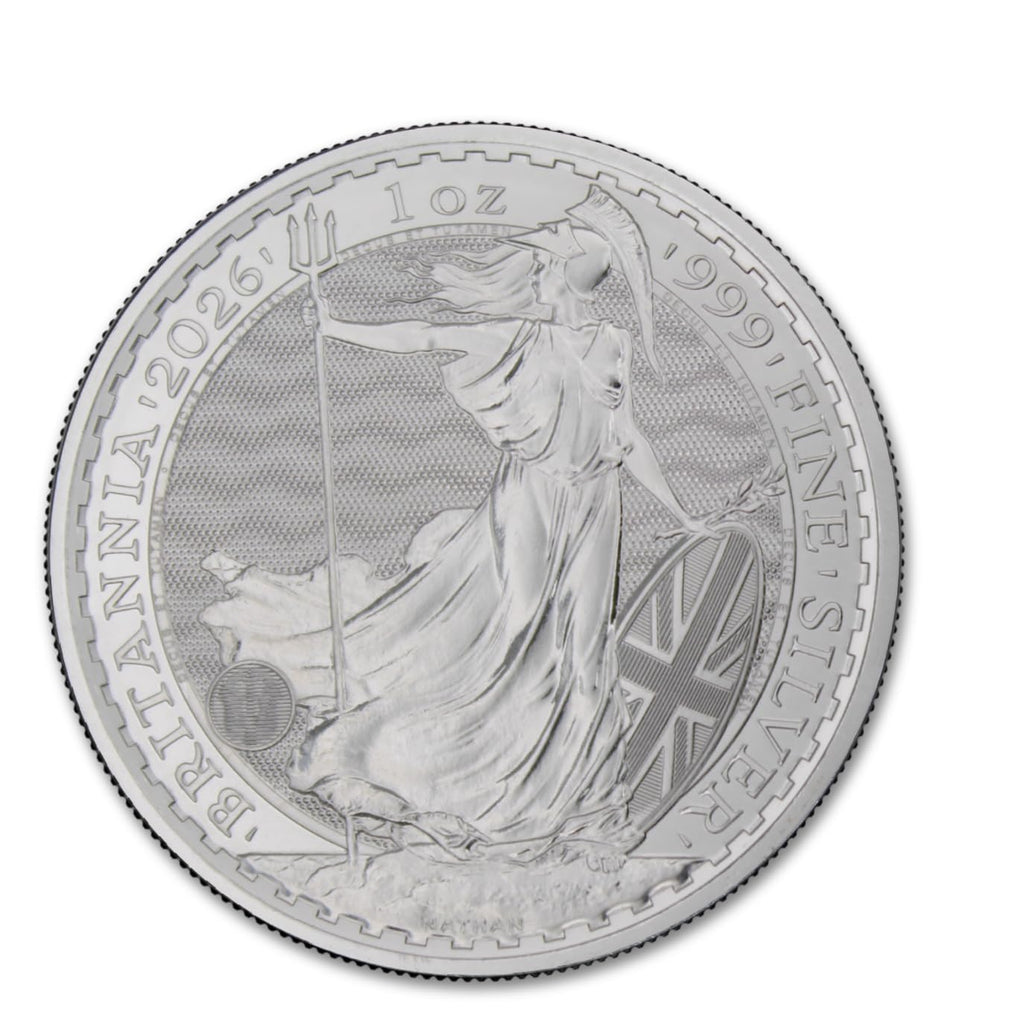 1 oz British Silver Britannia Coin Brilliant Uncirculated Q65224
