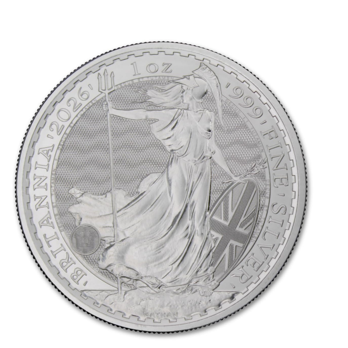1 oz British Silver Britannia Coin Brilliant Uncirculated Q65224