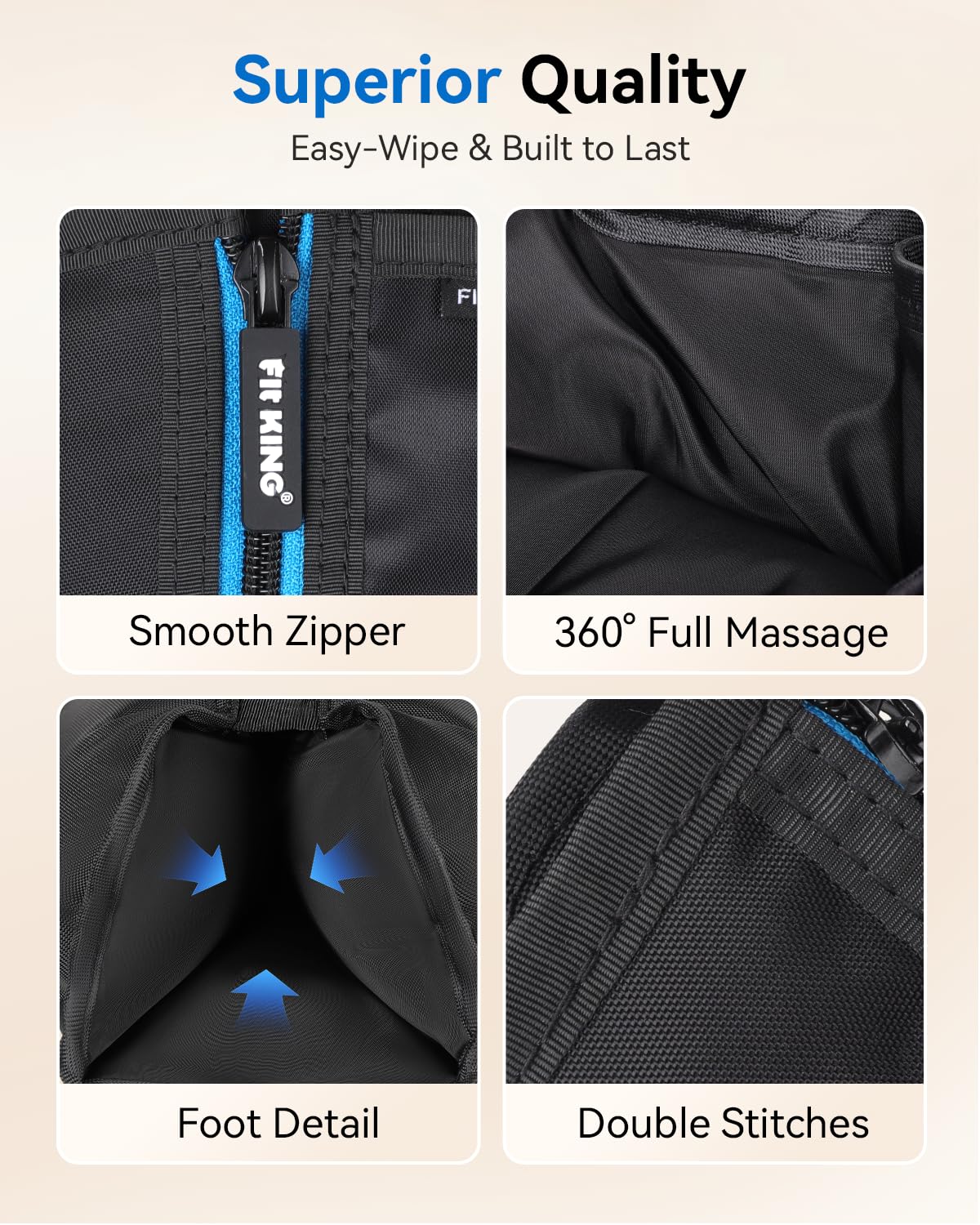 Leg Massager with Heat and Compression Therapy L56808