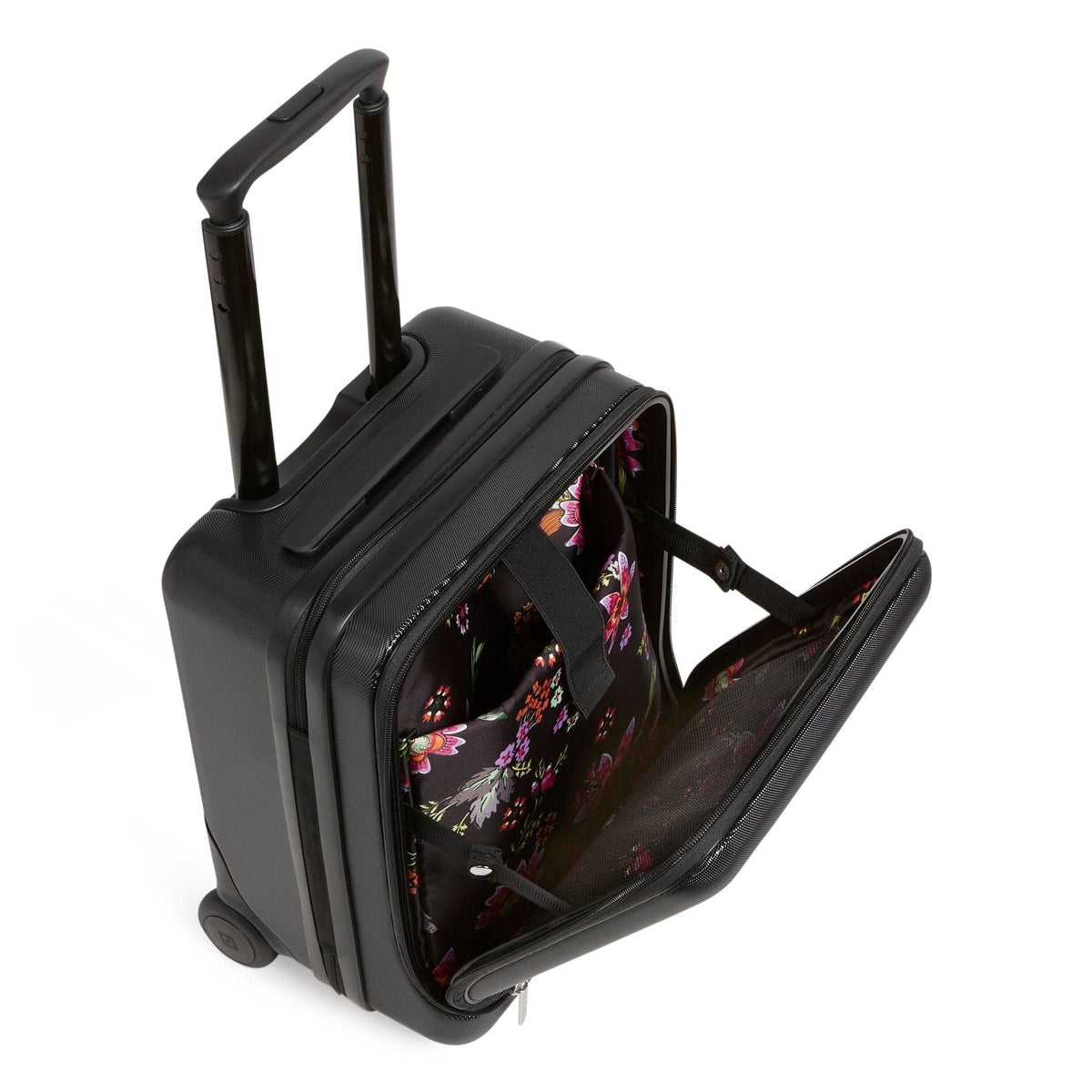 Black Hardside Underseat Rolling Suitcase M95320