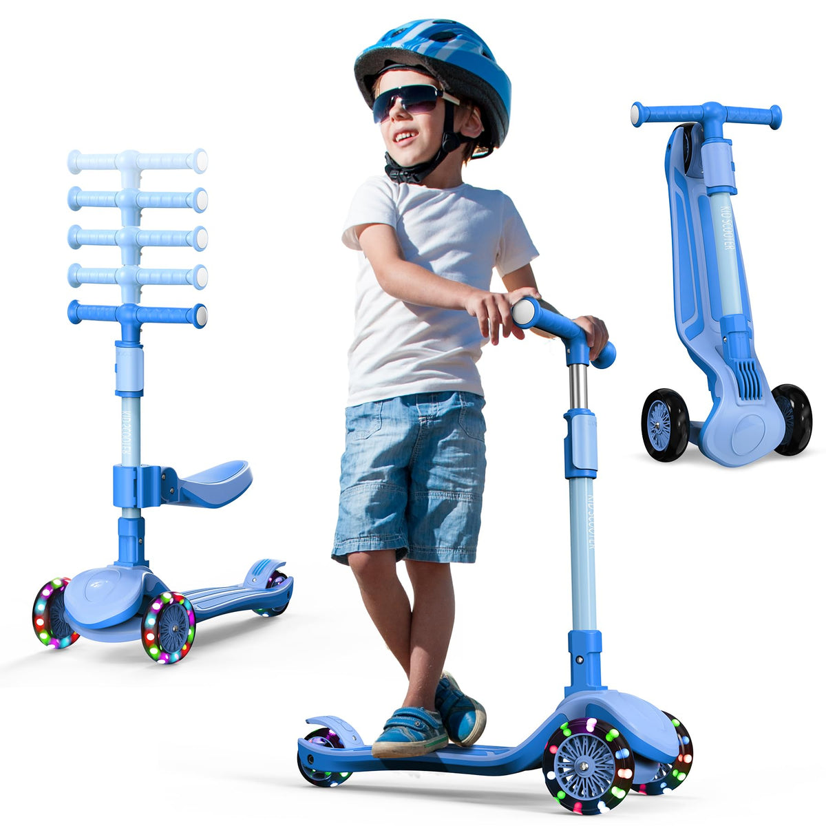 3 Wheel Foldable Kids Scooter with Seat Z970442