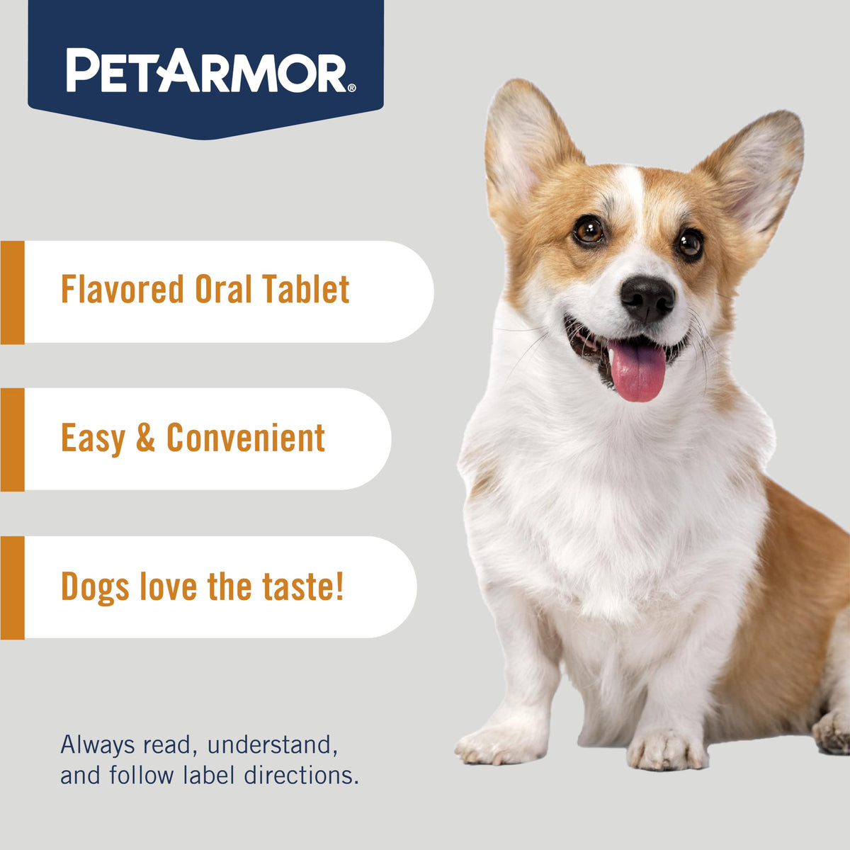Dog Dewormer Small 6-25 lbs 2-Count Chewable O73486