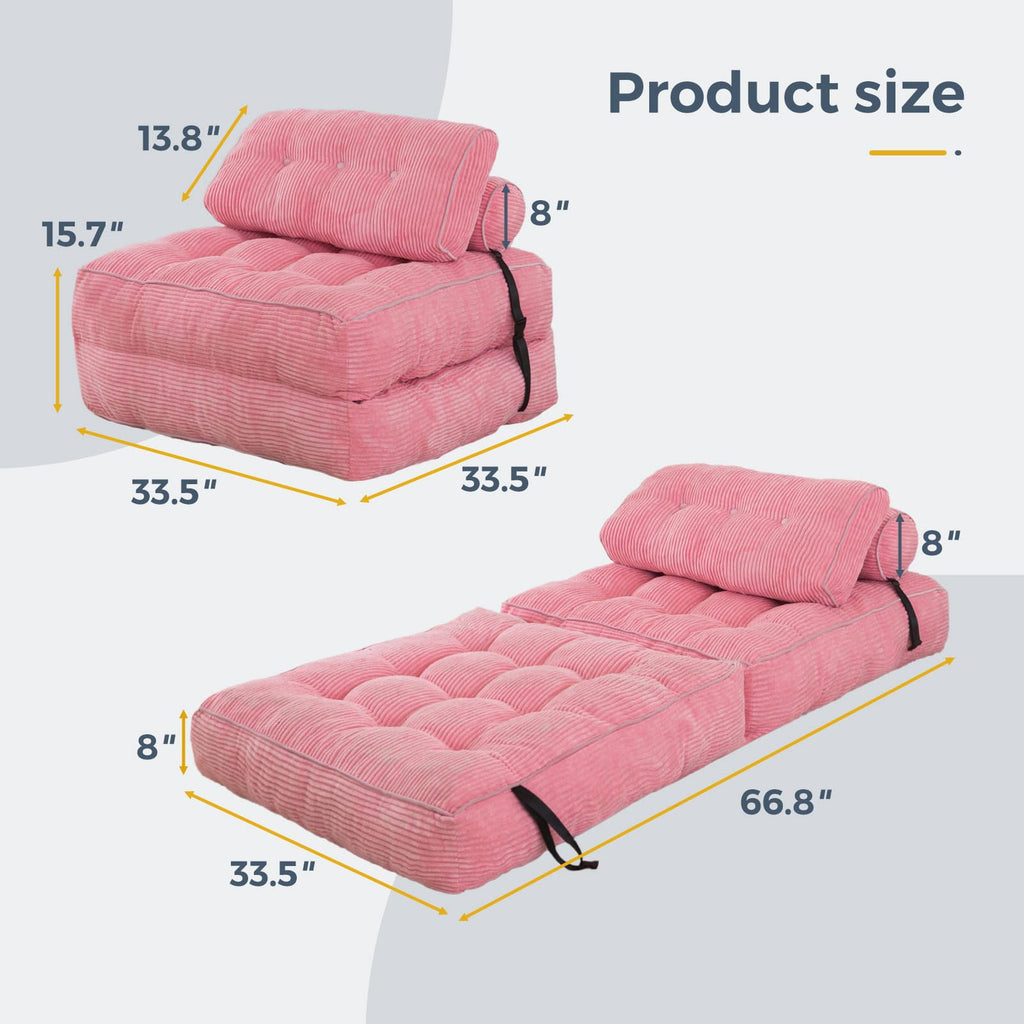 Folding Sofa Bed with Pillow M93878