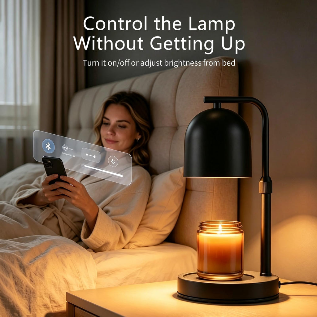 Adjustable Height App Controlled Candle Warmer Lamp with Timer C288734