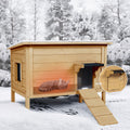 Large Insulated Weatherproof Outdoor Cat House U865088