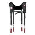 Leather Suspenders with Pockets I236080