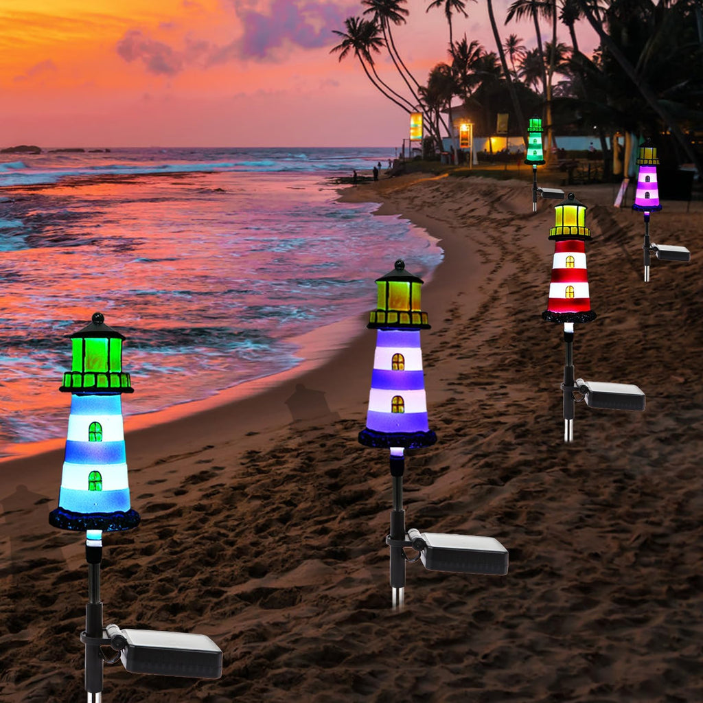 2 Pack IP65 Waterproof Solar Stake Lights J275167