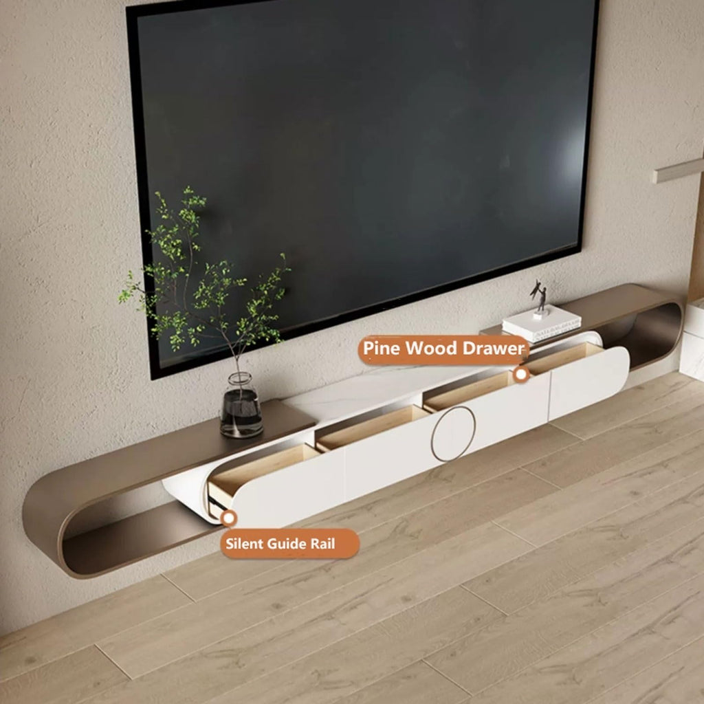 Expandable Wall Mounted TV Stand with Storage T7592