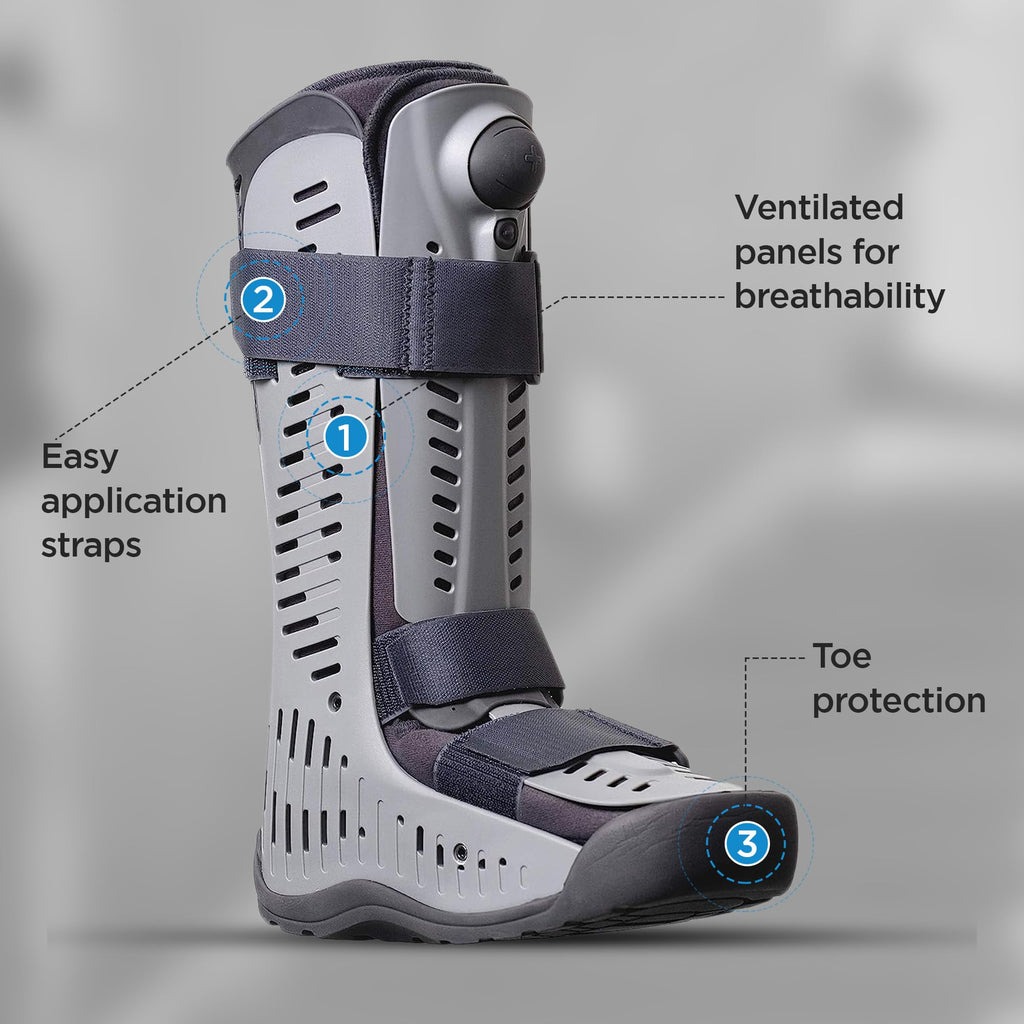 Adjustable Air Walker Boot with Air Pump M3813