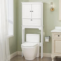 White Over The Toilet Storage Cabinet V5946