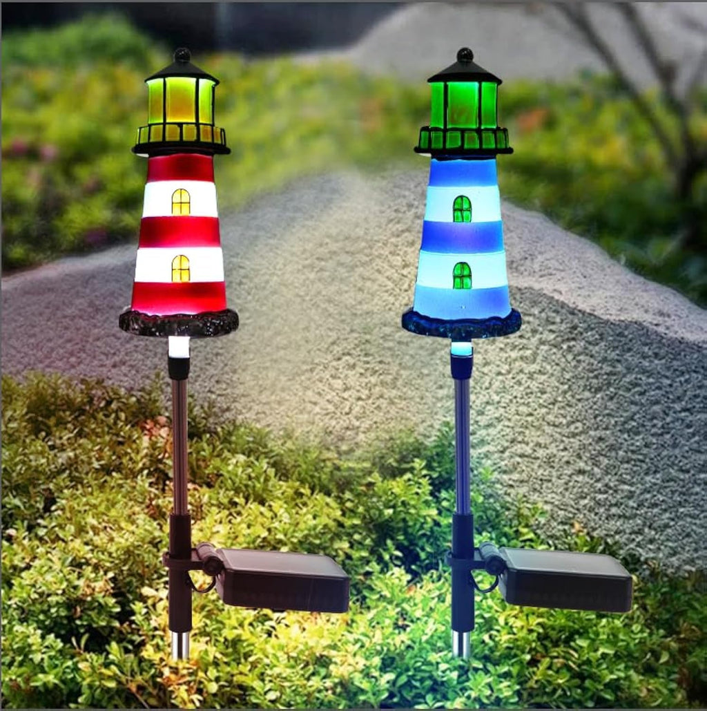 2 Pack IP65 Waterproof Solar Stake Lights J275167