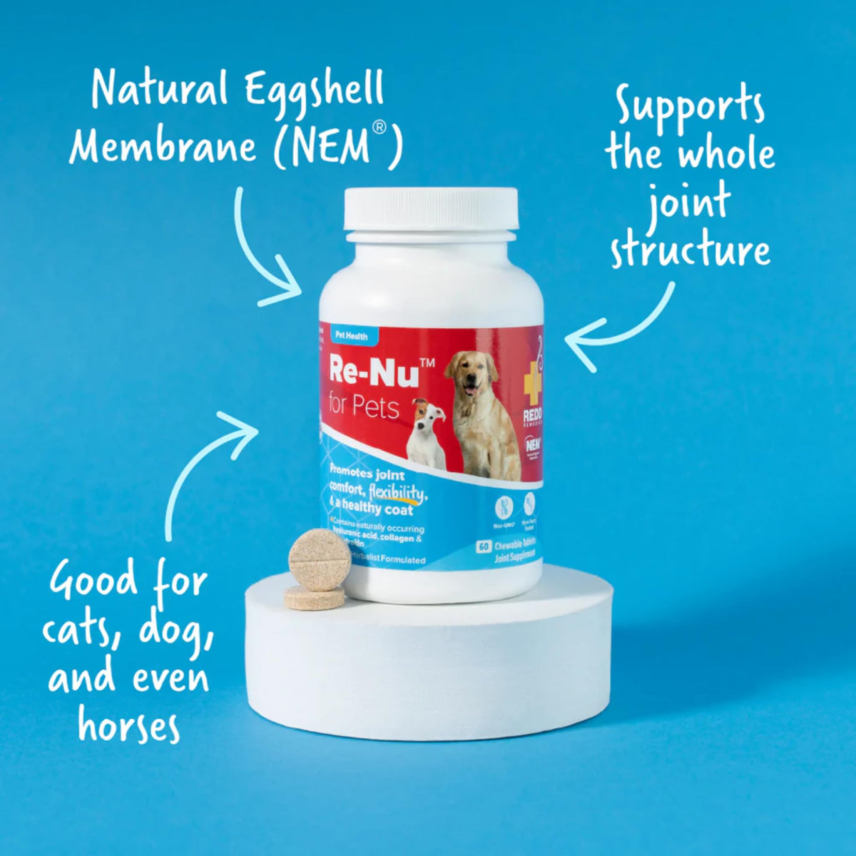 Joint Health Support for Dogs 60 Tablets Q6406