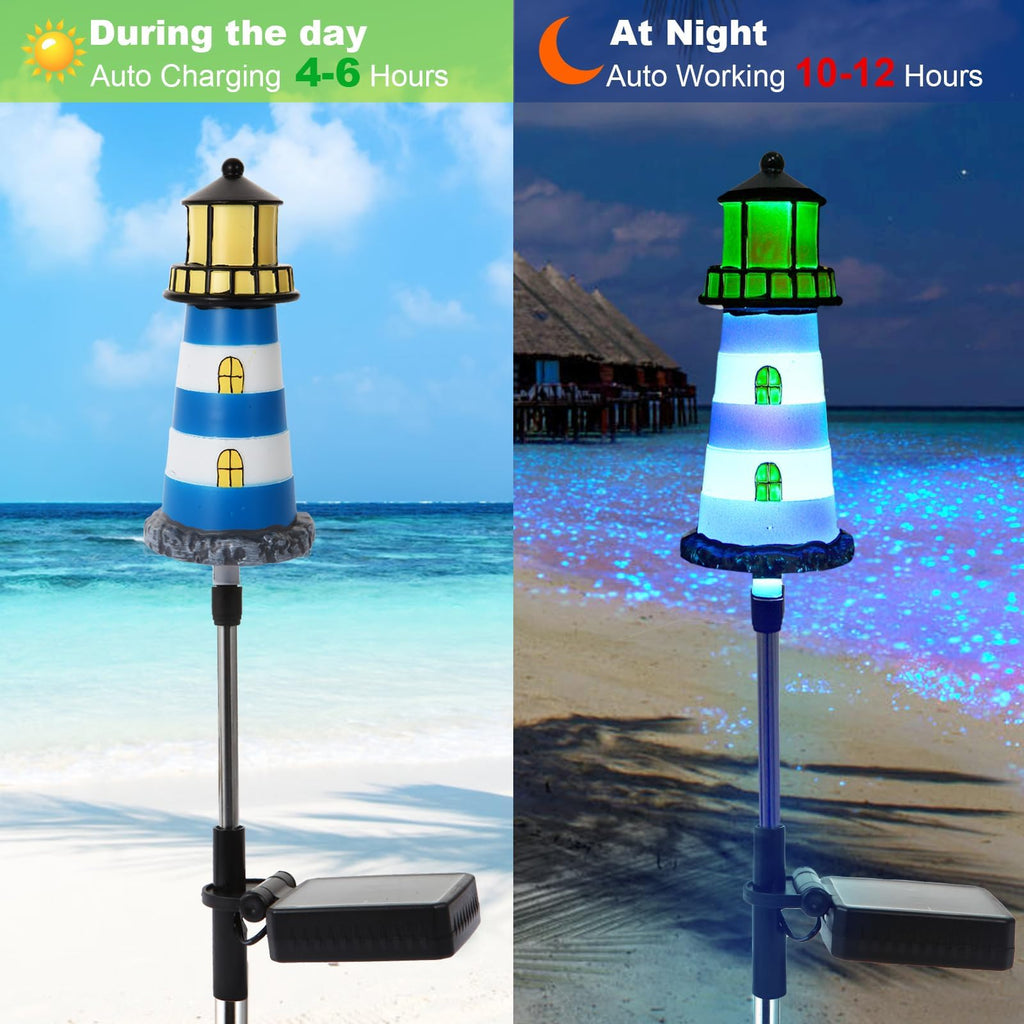 2 Pack IP65 Waterproof Solar Stake Lights J275167