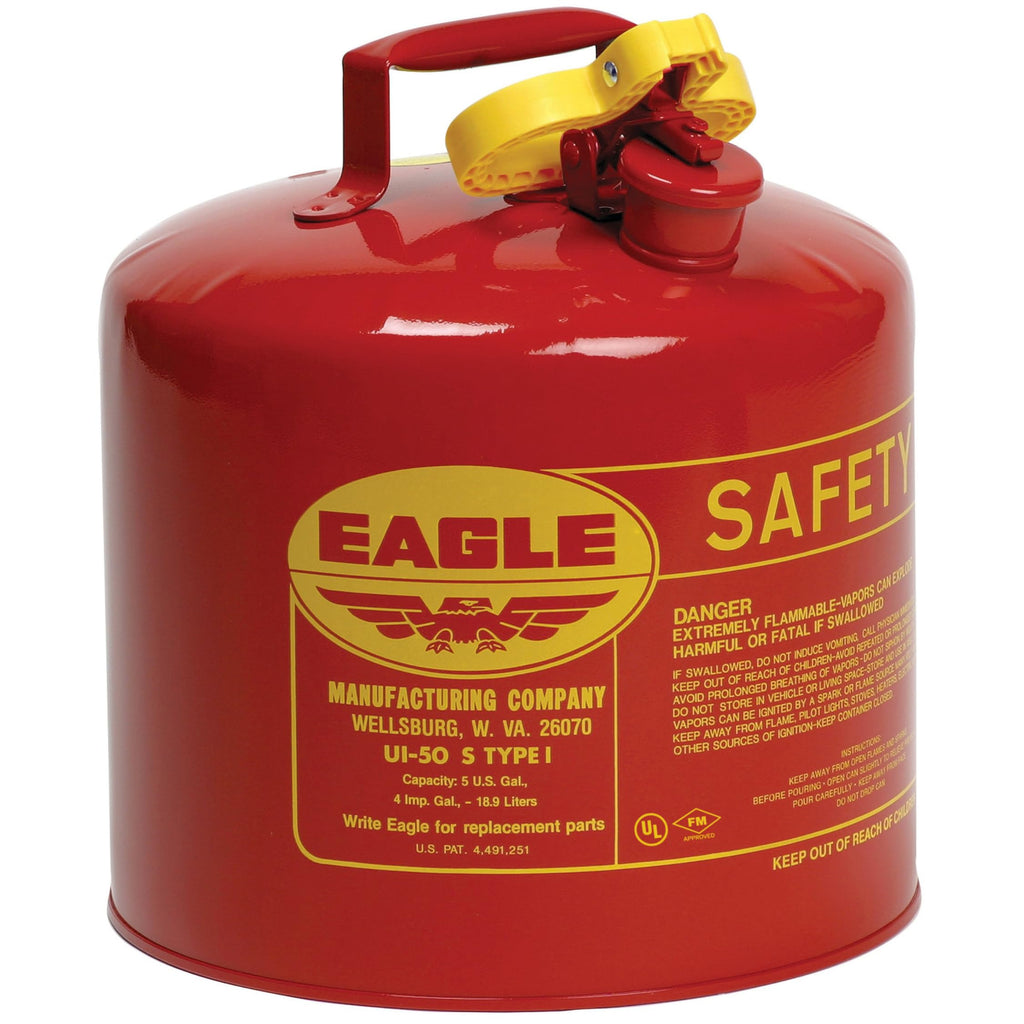 5 Gallon Type I Red Safety Gas Can Z97322