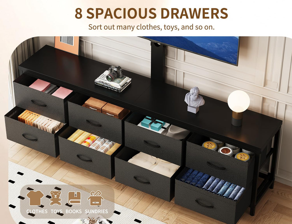 Dresser TV Stand with 8 Drawers M602702