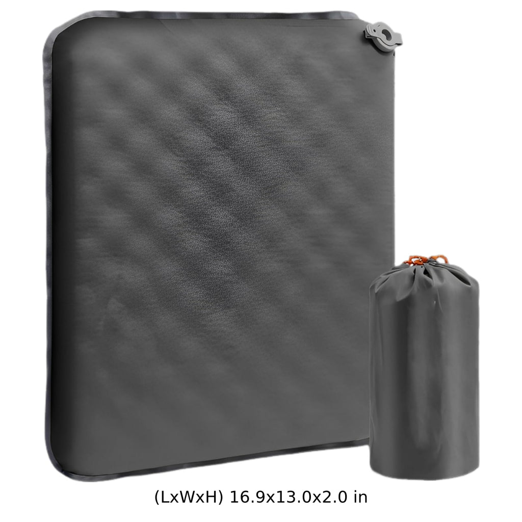 2 Pcs Inflatable Seat Cushion, 16.9 X 13 in, Lightweight Nylon TPU D771094