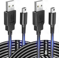 2 Pack 4FT USB Charging Cable for 3DS 2DS DSi Black S3365
