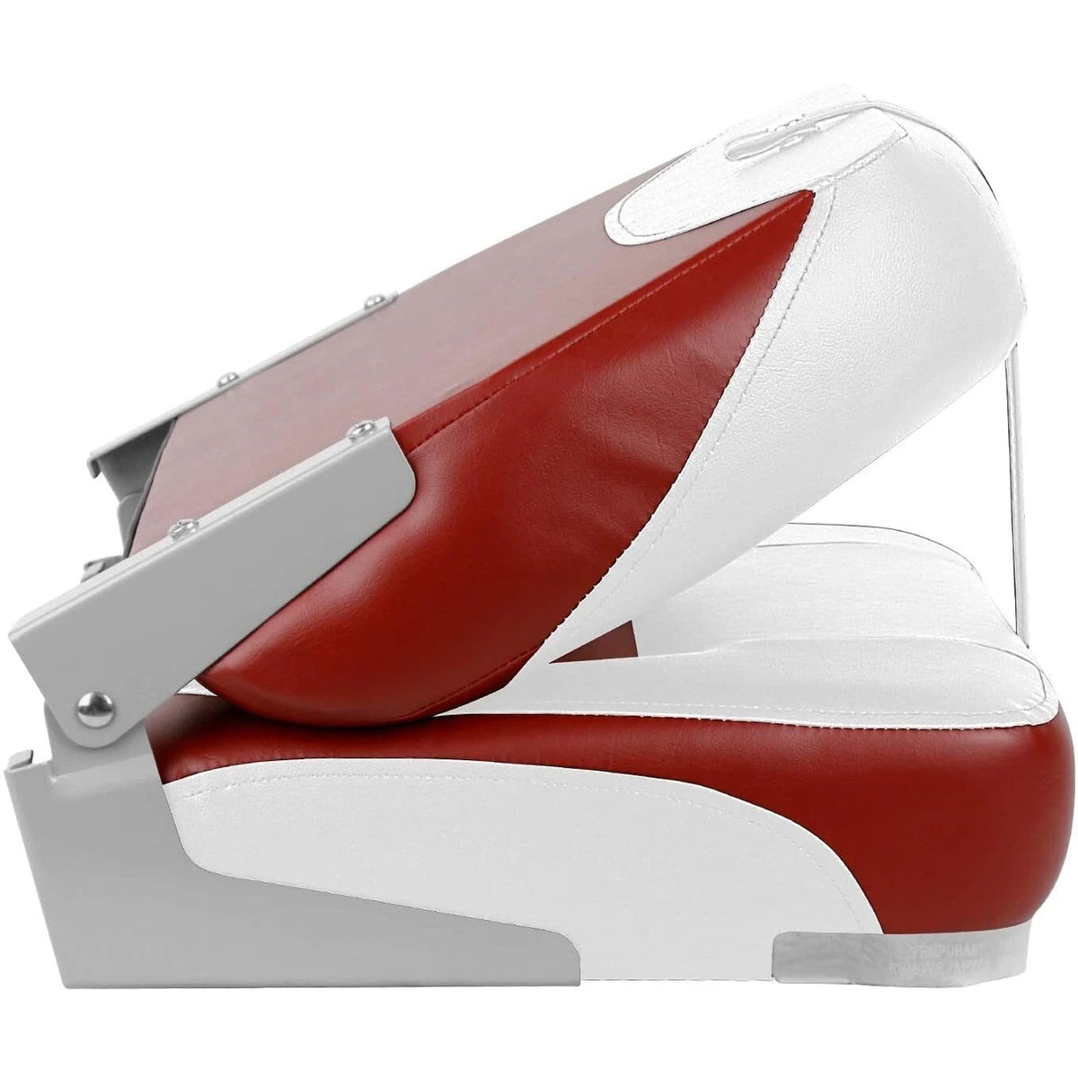 Two Tone Low Back Folding Boat Seat W140
