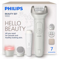 Cordless Wet and Dry Epilator with 7 Accessories C4908