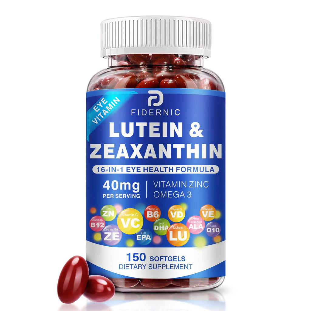 Lutein and Zeaxanthin Eye Vitamins 150 Softgels N989