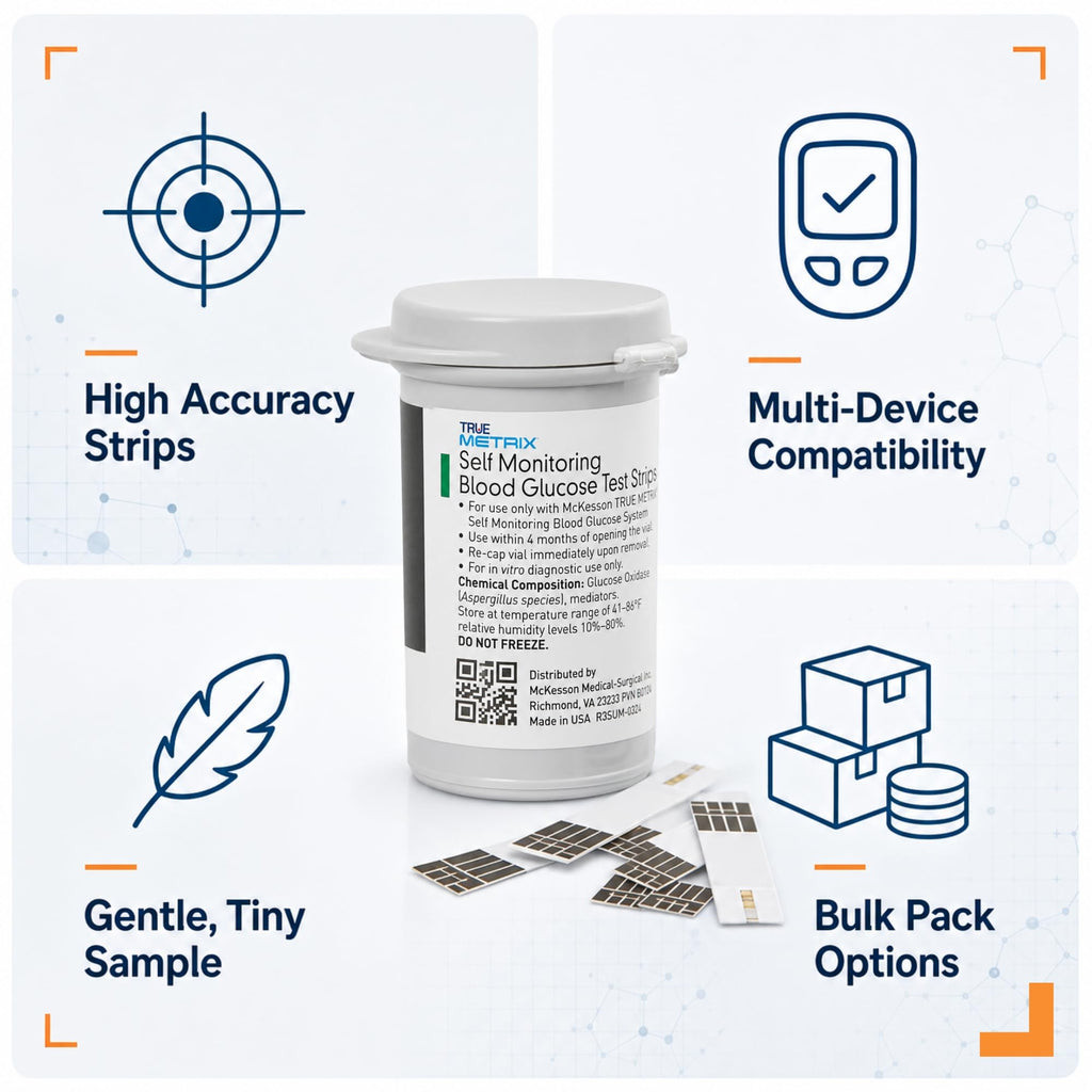 Blood Glucose Test Strips 100 Strips A205881