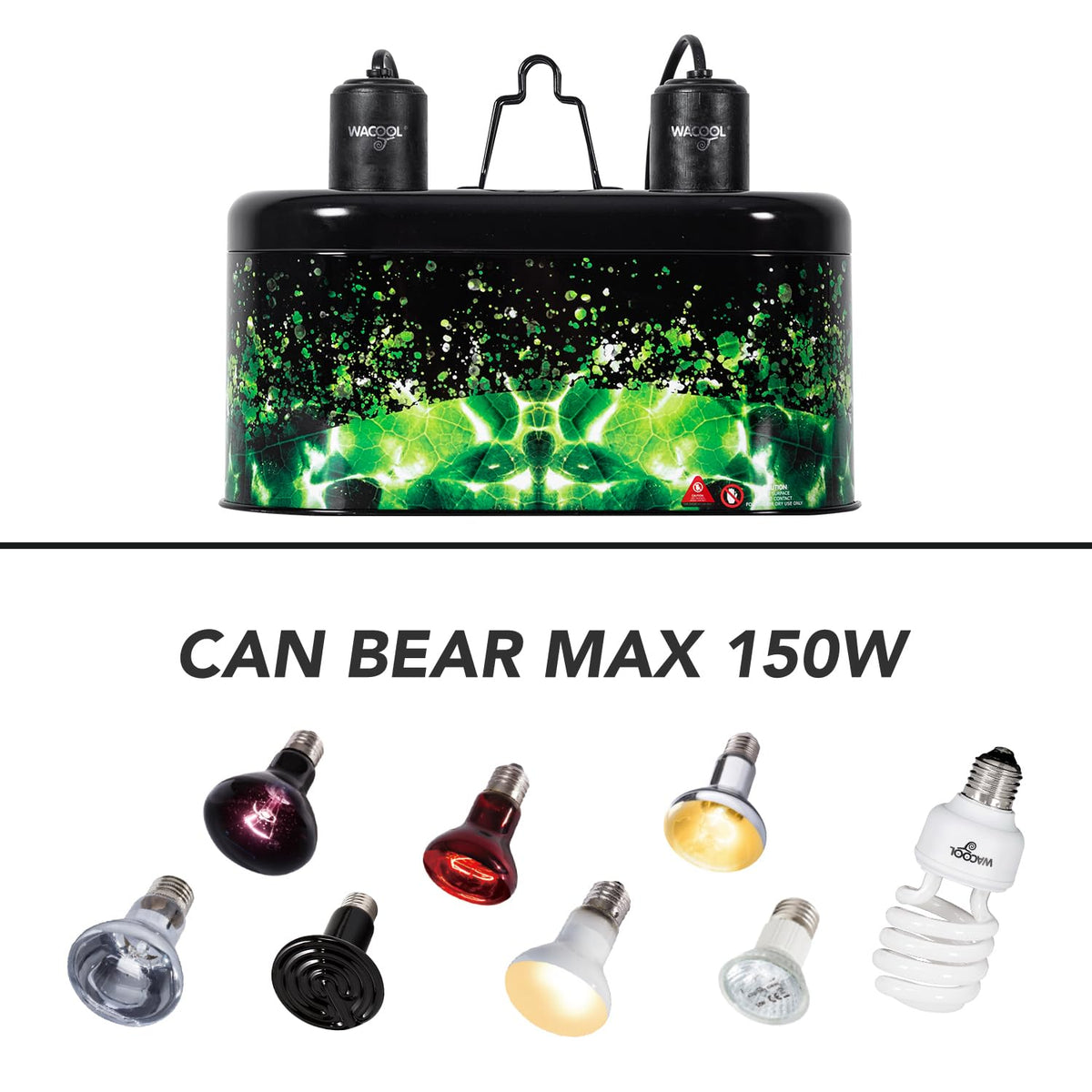 Reptile Dome Light Dual Fixture for 2 Light Bulbs C1046