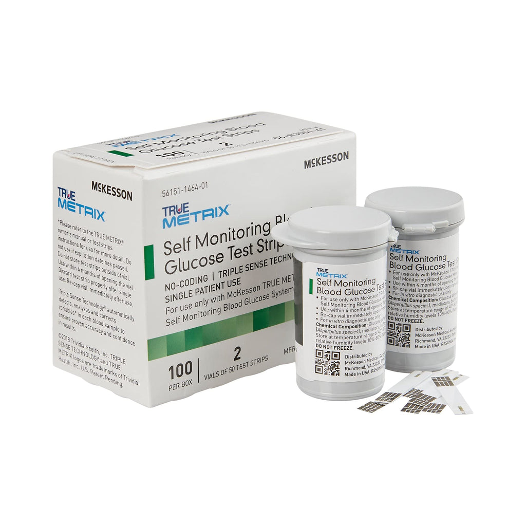Blood Glucose Test Strips 100 Strips A205881