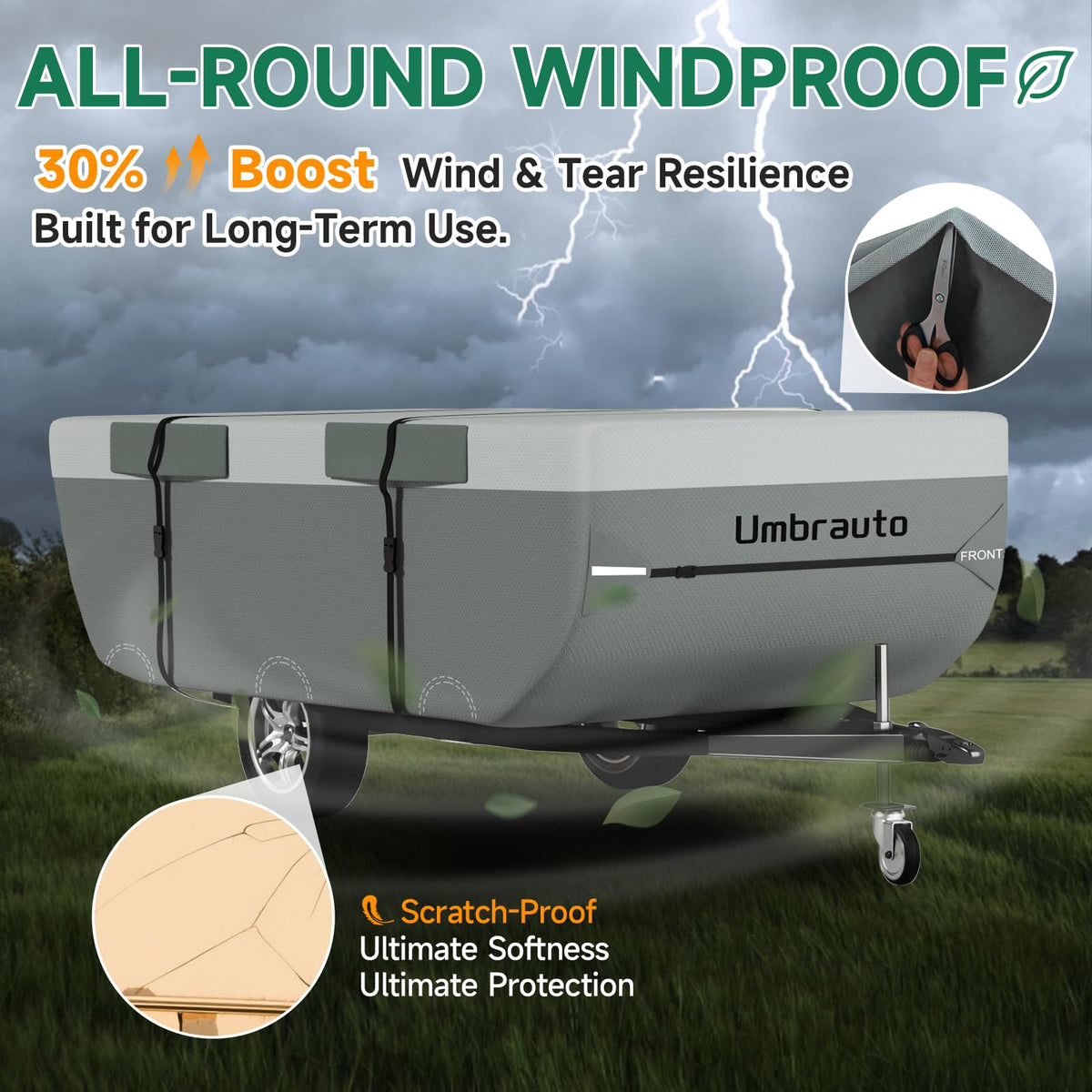 Pop Up Camper Cover 14-16 ft N55600
