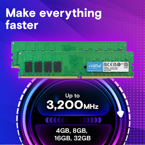 16GB DDR4 3200MHz CL22 UDIMM Desktop Memory Kit Y7277