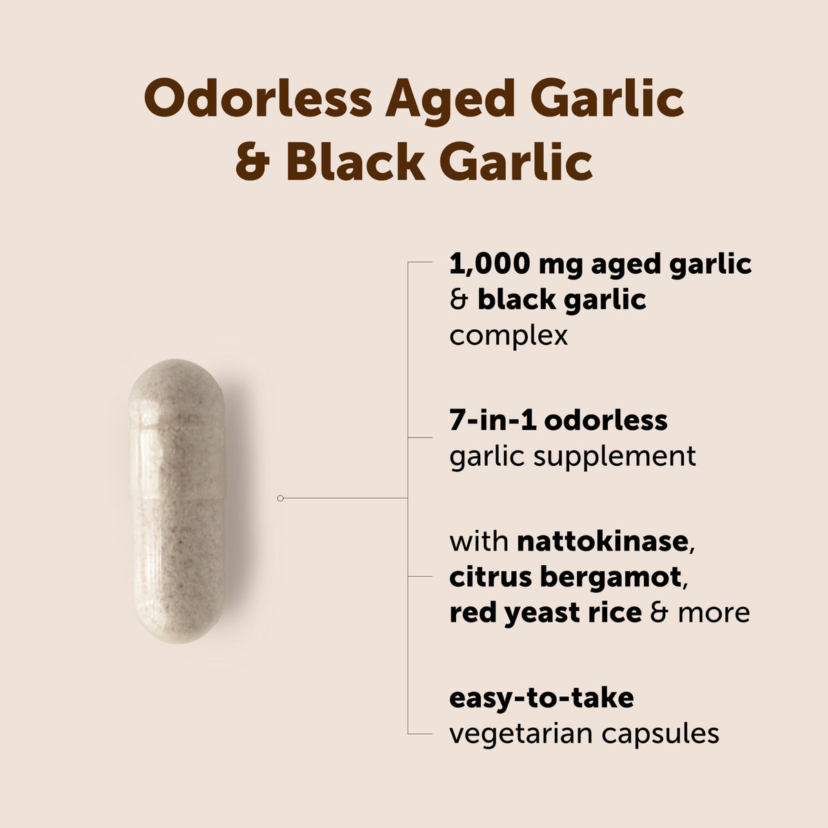 Odorless Aged Garlic & Black Garlic R773938