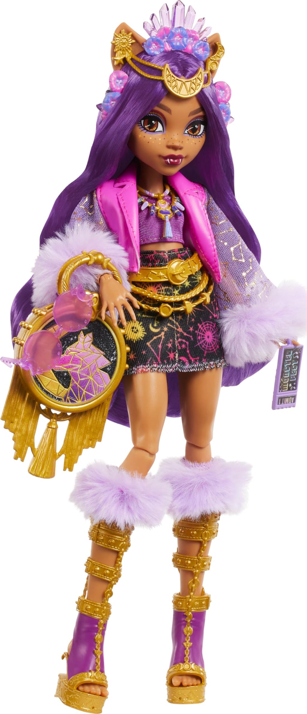 Monster High Doll with Glam Outfit & Accessories L49488
