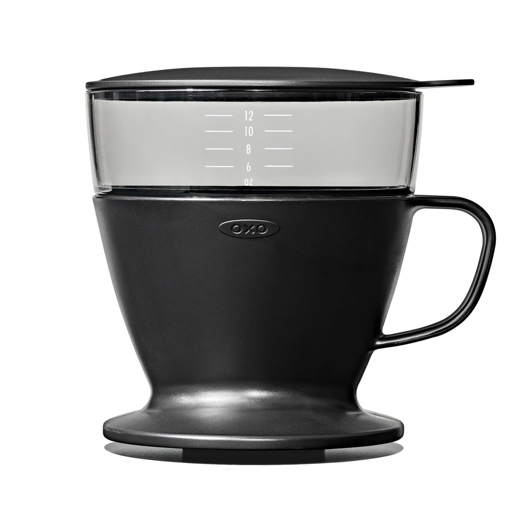 Single Serve Pour-Over Coffee Maker 12 oz Matte Black J80469
