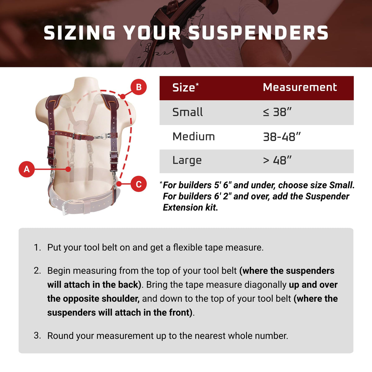 Leather Suspenders with Pockets I236080