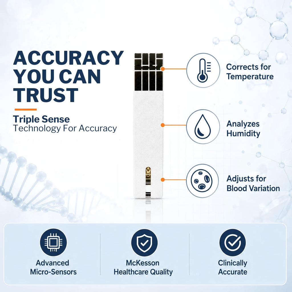 Blood Glucose Test Strips 100 Strips A205881