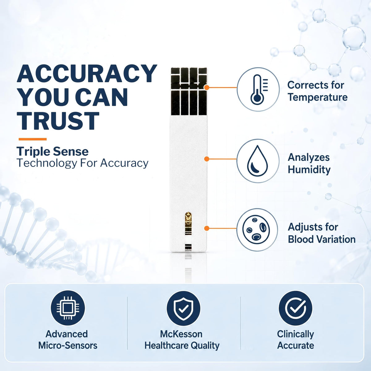 Blood Glucose Test Strips 100 Strips A205881
