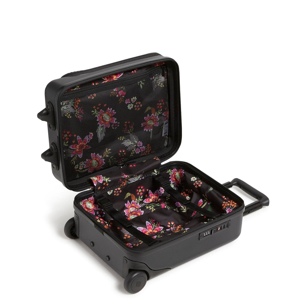 Black Hardside Underseat Rolling Suitcase M95320