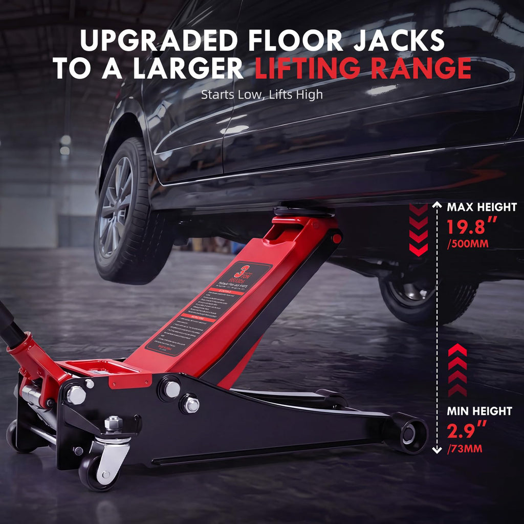 3 Ton Low Profile Hydraulic Floor Jack O374345